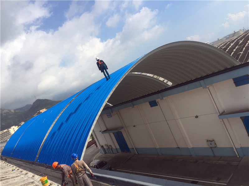 福州长乐直属库仓间罩棚拱形屋顶工程2016-07-05 075901.jpg